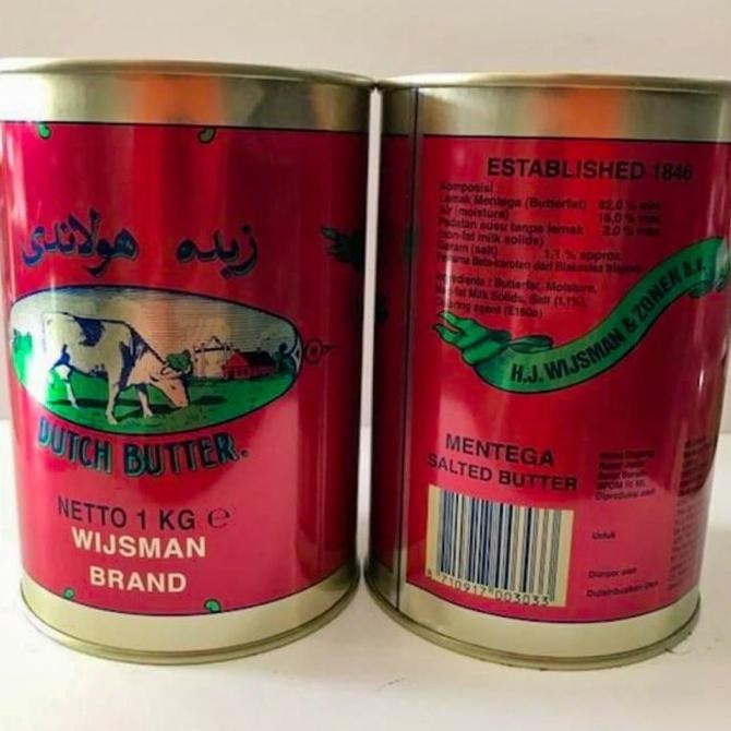 

Wisman Wisjman Mentega Butter 1 Kg Original Untuk Kue, Nastar, Dll Terlaris