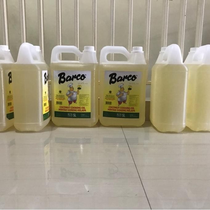 

barco minyak goreng kelapa 5 Liter jerigen