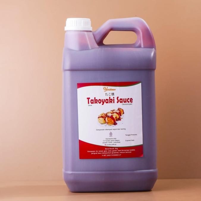 

Saus Takoyaki Beli Dimana Disini Saja Ada 1 Jerigen Saos Grosir Halal