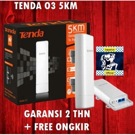 TENDA O3 5km Outdoor Point To Point CPE - TENDA 03 Wireless Router