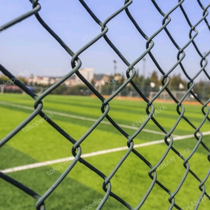 KAWAT PAGAR HARMONIKA GALVANIS RAM WAJIK AYAM UKURAN 2mm / 5.5cm