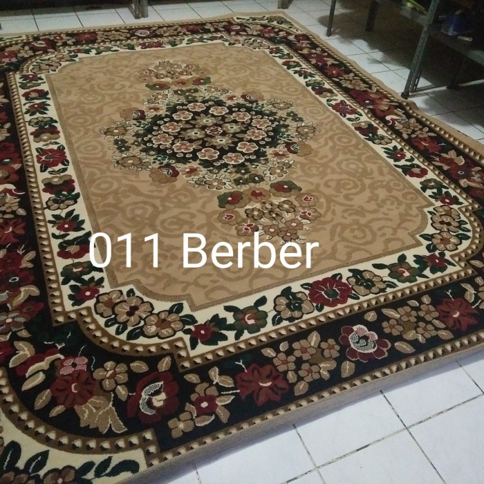 Karpet Permadani Besar Jumbo Tebal 230x310 cm Dynasty Cream
