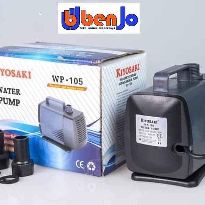 Jual Pompa Celup Aquarium Kolam Kiyosaki Wp 105 Promo