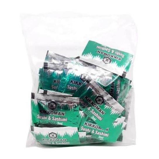 

Kikkoman Sushi Sashimi Shoyu Soy Sauce 3ml 100pcs