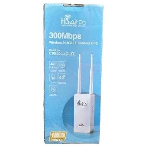 HSAirPo CPE200-4G-LTE CPE AP 4G LTE Outdoor Wireless 2.4ghz 300Mbps N1