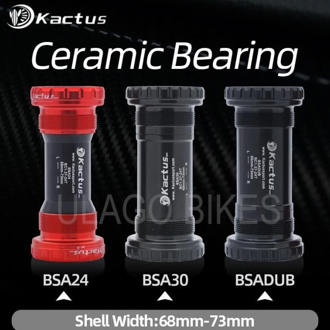 bb ceramic KACTUS BSA24 BSA30 BSAdub c-bear speed bsa 24 30 dub bottom
