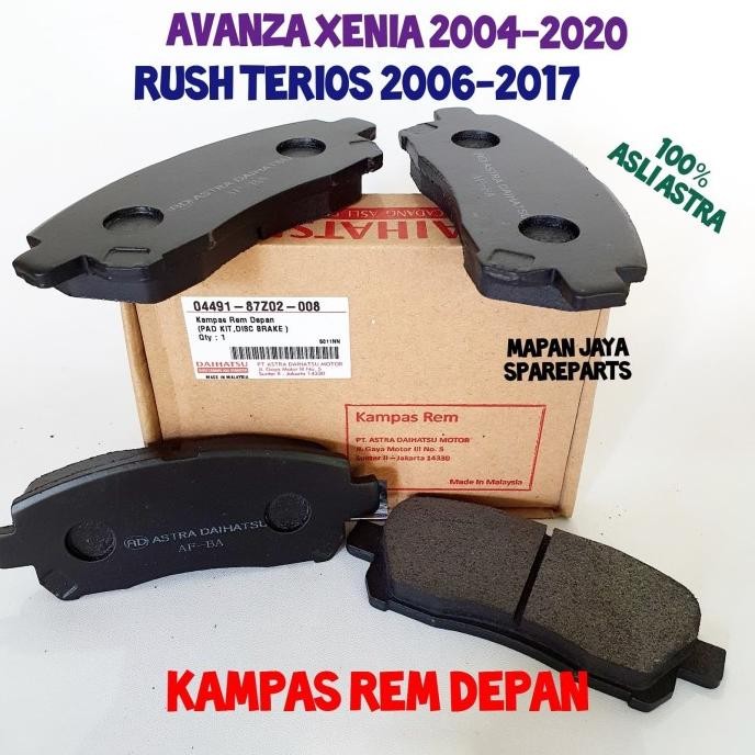 TERBARU - Kampas Rem Avanza/Xenia/Terios Depan Original Daihatsu