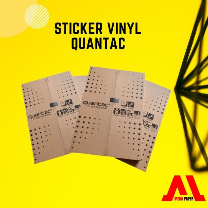 

TERBARU - Bahan Sticker Vinyl Laser A3 QUANTAC - GLOSSY