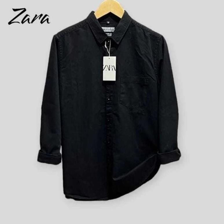 Sr - Kemeja Zara Man Basic Ukuran Jumbo M - L - Xl - Xxl - 3Xl - 4Xl - 5Xl Model Terbaru Kemeja Polo