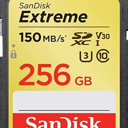TERBARU - MEMORY SANDISK EXTREME SDCARD 256GB Speed 150 mb/s ORIGINAL