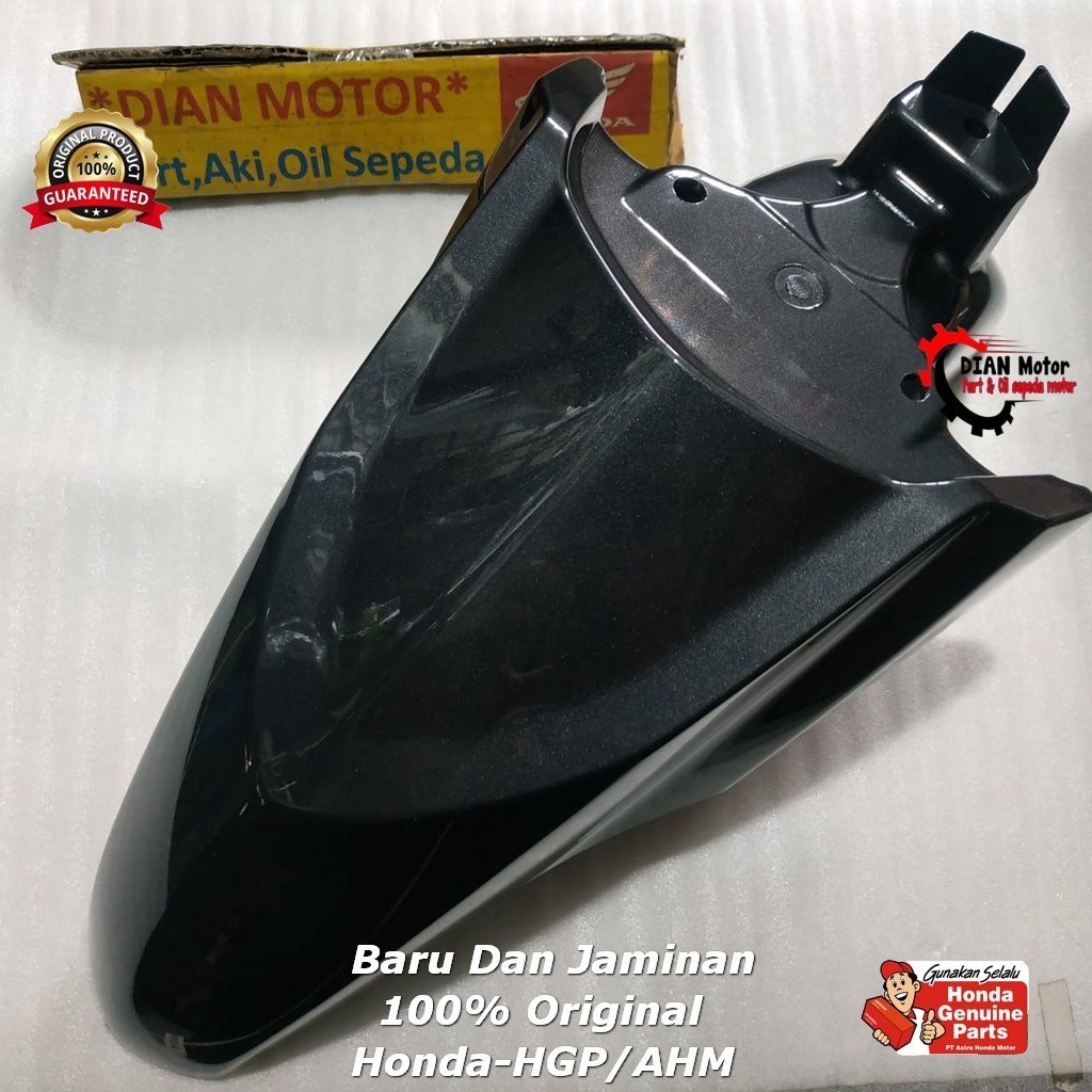 AHM 61100KZR600AFB SLEBOR DEPAN VARIO125FI ABU-ABU GREY ORIGINAL