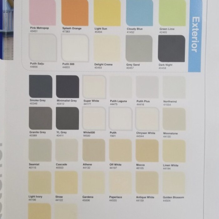 Cat Tembok Dulux Catylac Interior Putih / Warna 5Kg