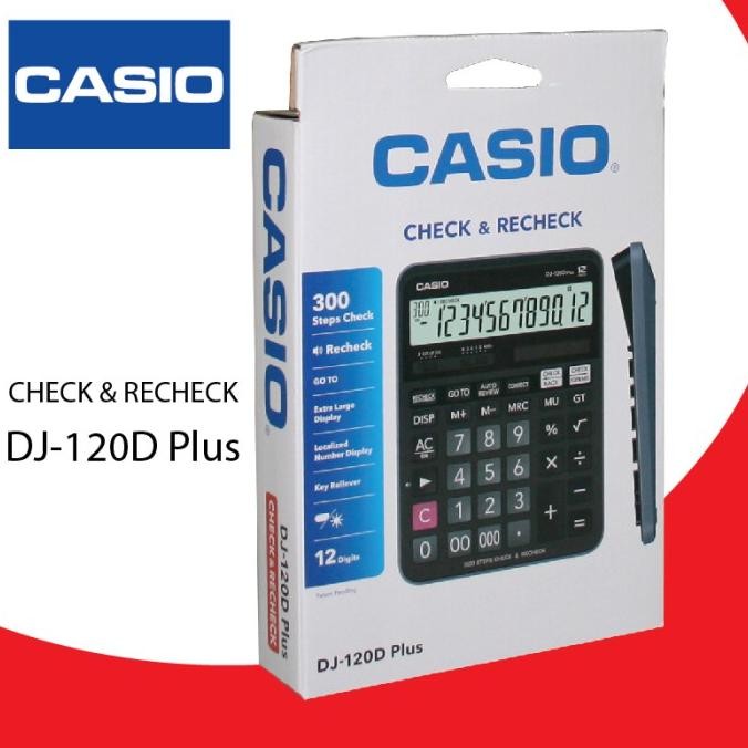 

Casio Calculator Dj 120D Plus - Check & Correct Kalkulator Desktop