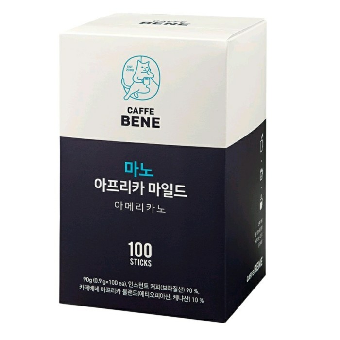 

Caffebene Mano Africa Mild Americano/Coffee Kopi Korea