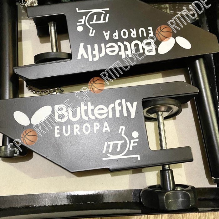 Net Dan Tiang Pingpong Butterfly Europa Premium (Satu Set)
