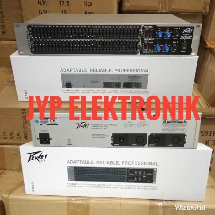 Promo Equalizer Peavey Pv 231 Eq