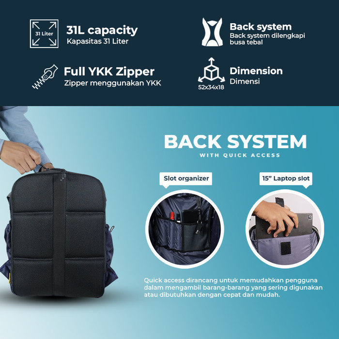 Tas Ransel Daypack Travelling Hikemore Watsons Outdoor