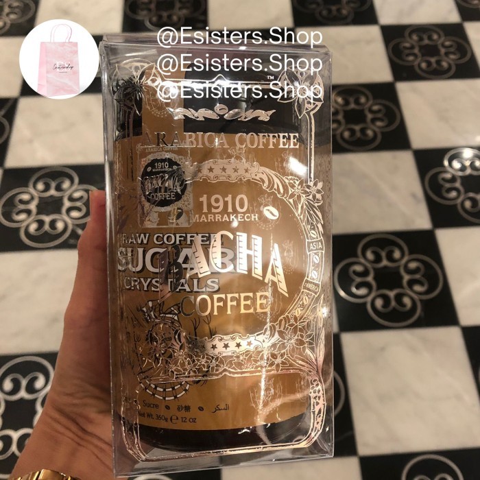 

Bacha Coffee Raw Coffee Sugar Crystals Cane Sugar Gula Kristal Kopi 350 Gram Import