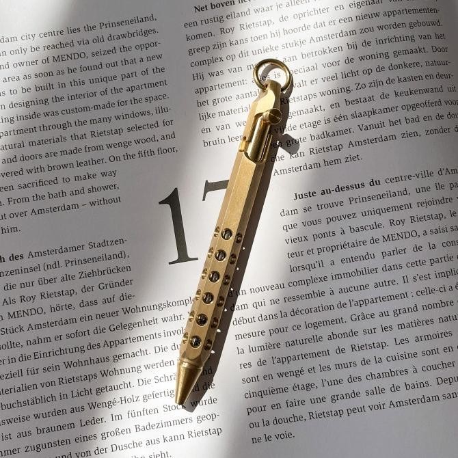 

TERLARIS - Gold Brass Pen Luxor / pulpen