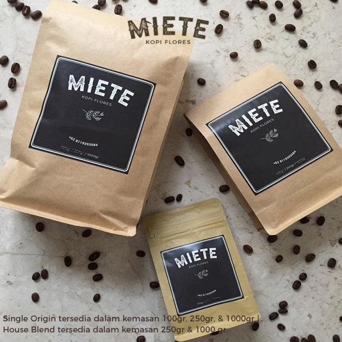 

Roasted Bean Kopi Arabica Flores Bajawa Ngada Grade 1, 1000Gr
