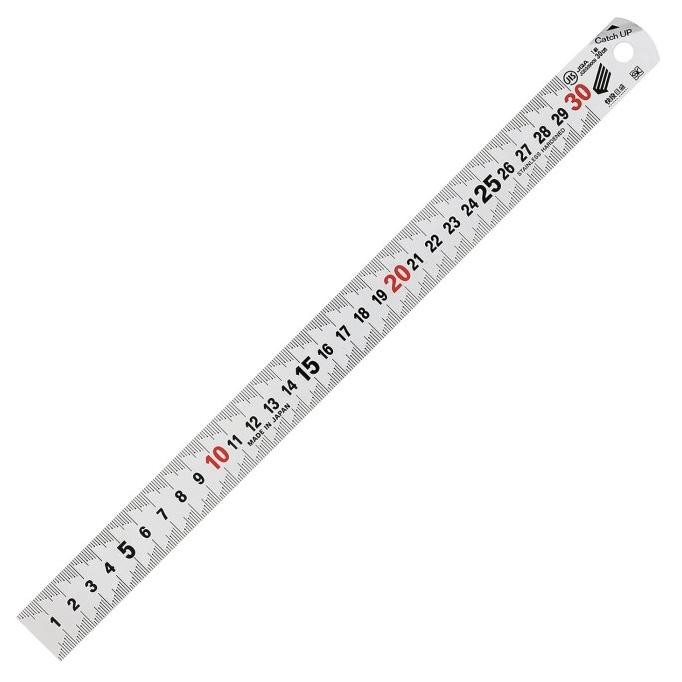 

Baru Penggaris Lurus 30 Cm Cu-30Kd Niigata Seiki Metal Ruler Premium
