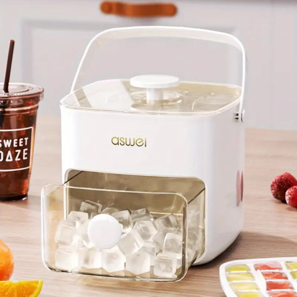 

Cetakan Es Batu Jelly Kotak Double Layer 48 Grid Quick Press - A152 JZH - Putih | PBN