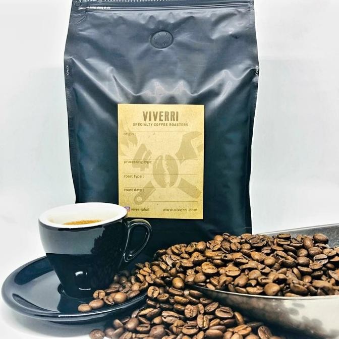 

Kopi Arabika Biji / Bubuk Viverri House Blend Medium Dark 1 Kg