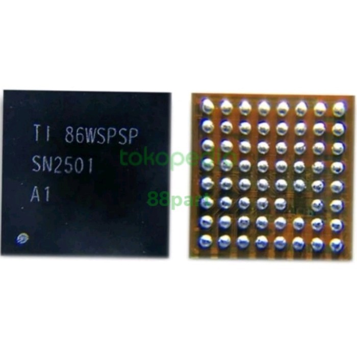 IC CHARGER SN2501 A1 - IPHONE 8 8 PLUS - IPHONE X TIGRIS U3300