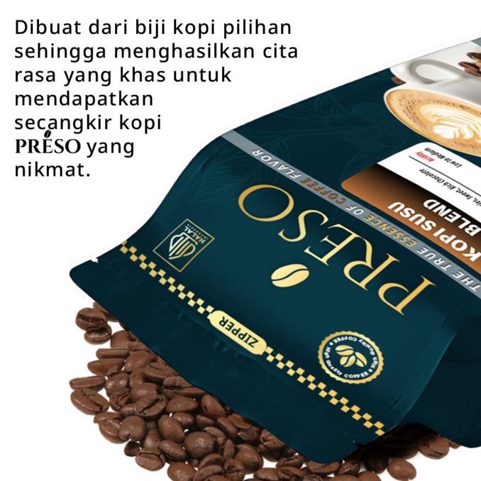 

Preso Kopi Susu Blend 1000 Gram Recommended