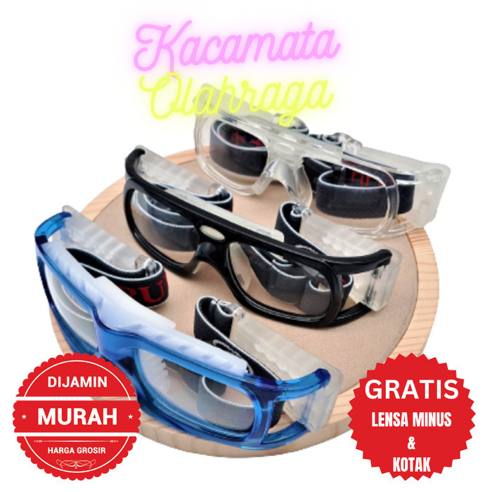 Promo Kacamata Olahraga / Kacamata Sport / Kacamata Futsal / Kacamata Basket