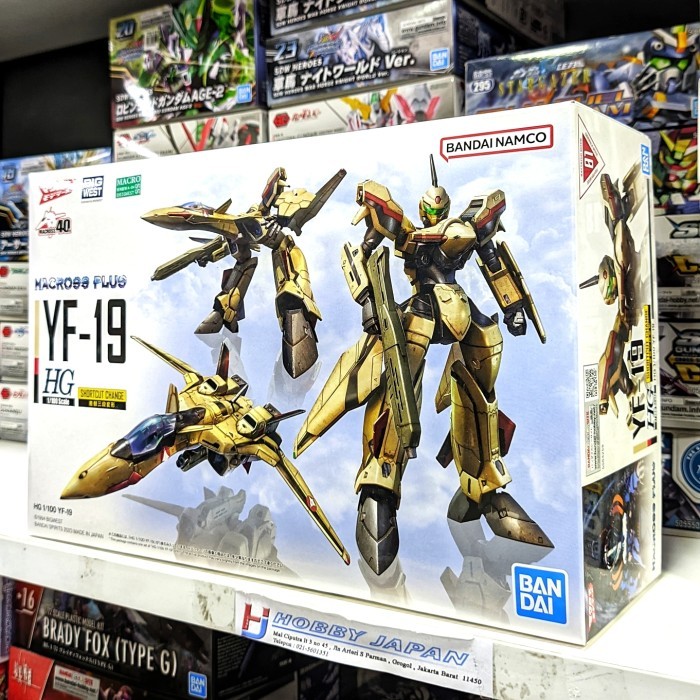 Terbaru Hg 1/100 Yf-19 ( Macross Plus )