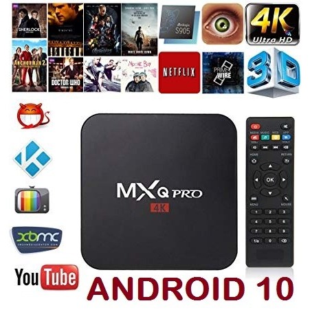 TV Box Android Smart MXQ 4K RK3229 1G/8G H.264/H.265, Keren Gan