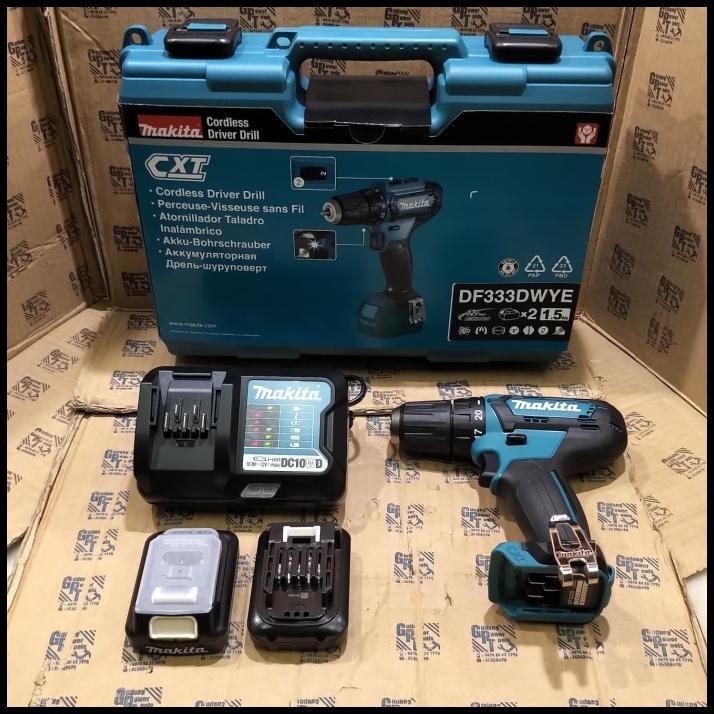 Mesin Bor Baterai Cordless Drill Makita Df 331 Df331