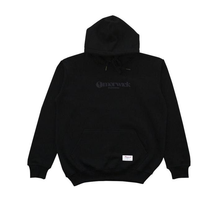 MORWICK SWEATER HOODIE ZWART - BLACK