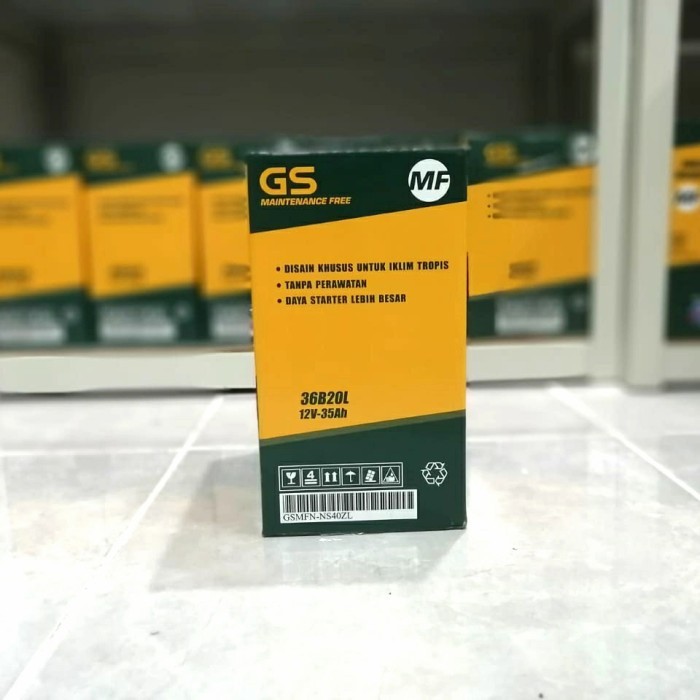 Terlaris Aki Mobil Honda Brio, Freed, Mobilio Gs Astra Mf Ns40Zl Aki Kering