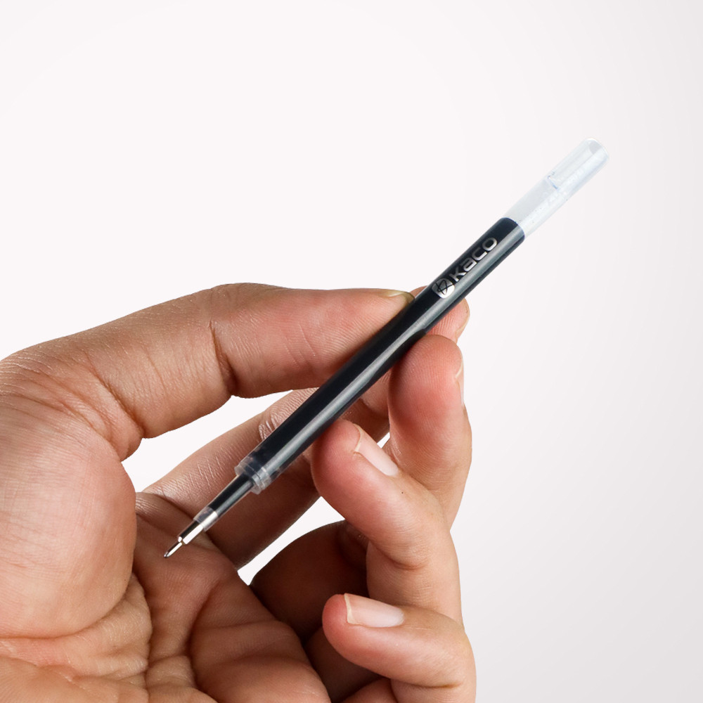 

[Grosir Budi] Kaco Isi Refill Pena Pulpen Gel 0.5mm Tinta Hitam 5PCS for Kaco TURBO - K1618