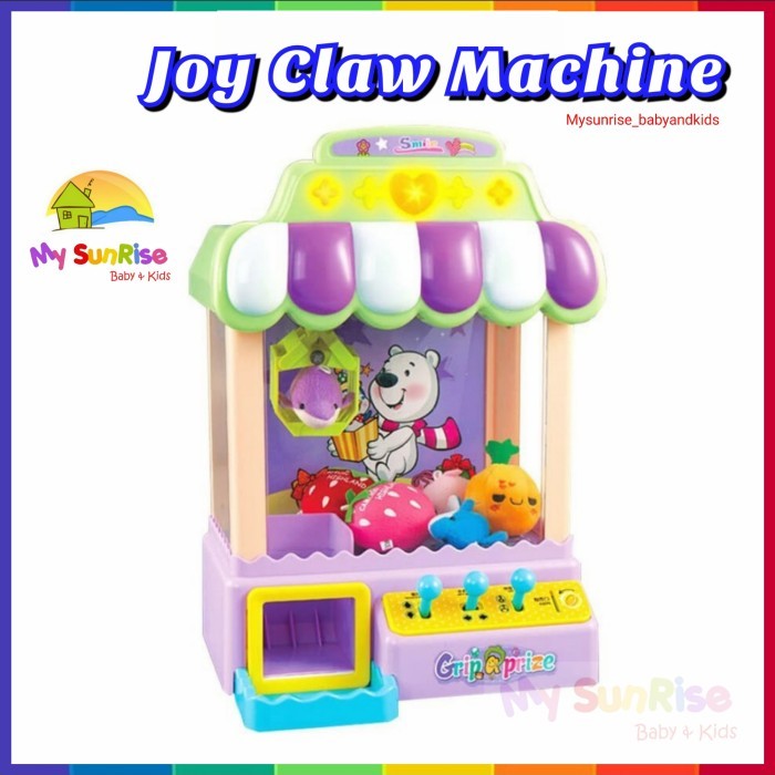 Prize Machine Joy Claw Toy Doll Grabber Mainan Capit Hadiah