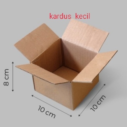 

kardus packing/box polos/kardus kecil uk.10x10x8