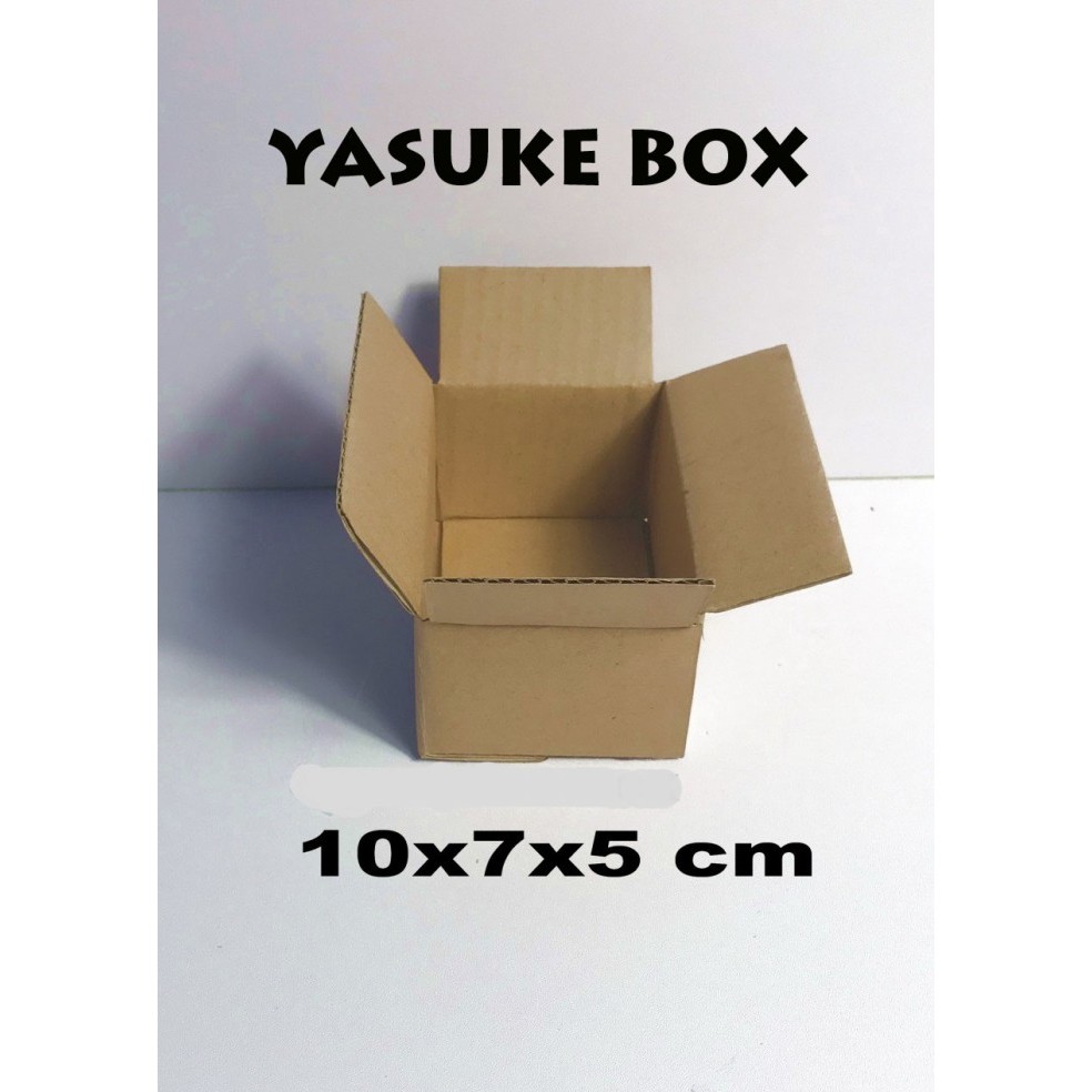 

KARDUS BOX KARTON PACKING UKURAN 10 x 7 x 5 cm ST