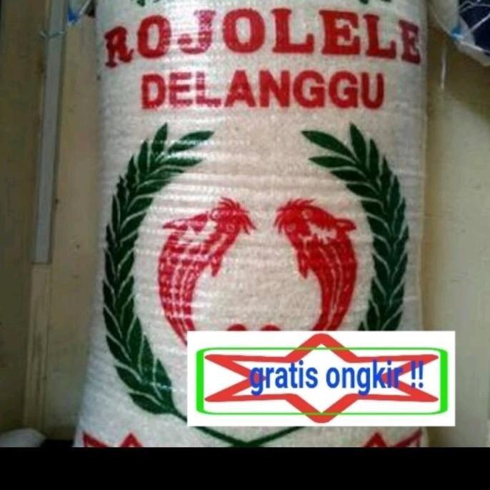 

TERSEDIA BERAS CAP MEREK ROJOLELE DELANGGU 20KG BISA LAYANAN INSTAN