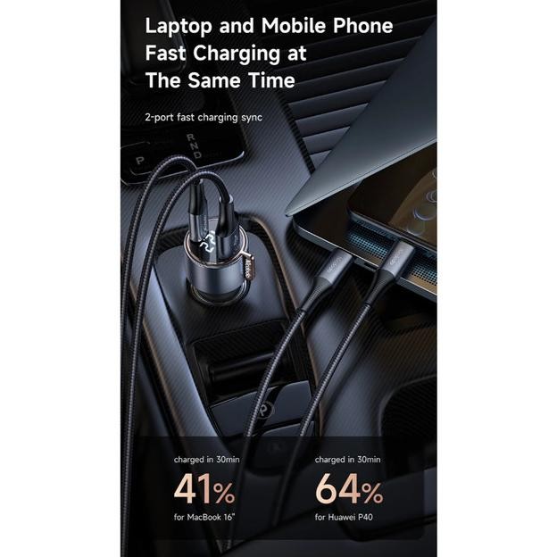 Mcdodo Car Charger Mobil Pd Type C Fast Charging 25W 45W 75W