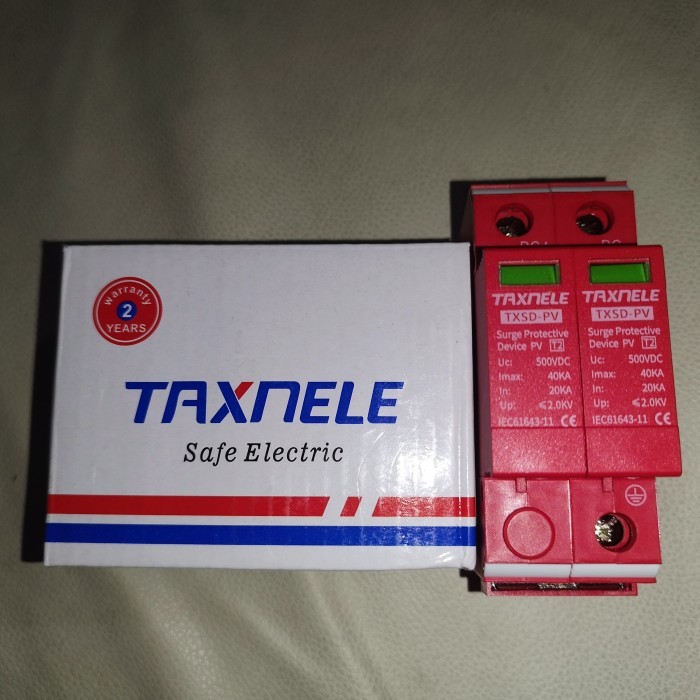 Ready SURGE PROTECTOR DEVICE DC ( SPD DC 500 VDC ) 500 VOLT DC / ANTI PETIR