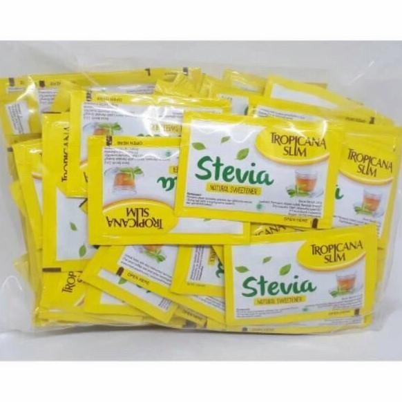 

Gula Slim Stevia Isi 100 Sachet
