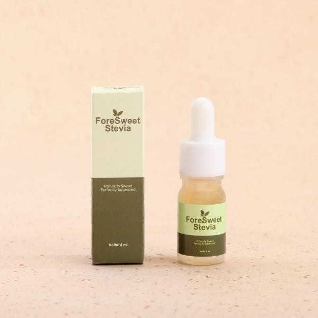

Foresweet Stevia Natural Sweetener || Gganti Gula || 0 Kal || Zero Cale Sugar || 5Ml/10Ml/15Ml (Bukan Beeru Stevia)