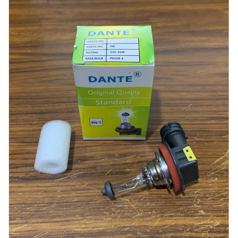 Bohlam lampu kabut Chevrolet Spark 2012- H8 12V 35W Dante ORI