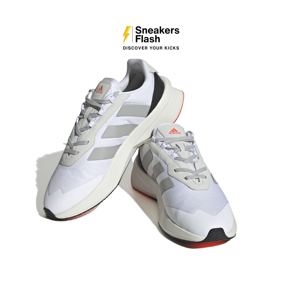 ADIDAS Heawyn Cloud White Grey Sepatu Lari Pria - IG2376 - Size 44