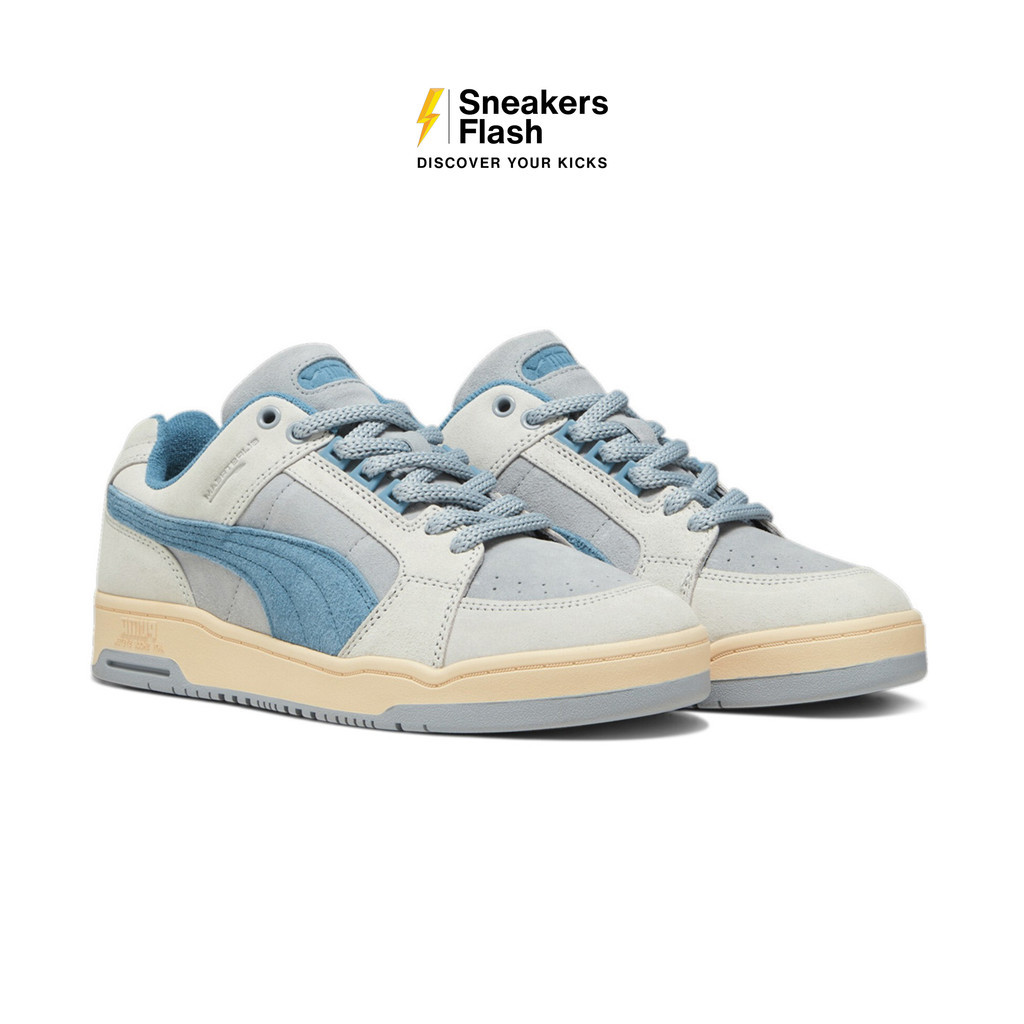 PUMA Slipstream Lo Texture Sedate Grey Sepatu Sneakers Pria - 39313102 - Size 47