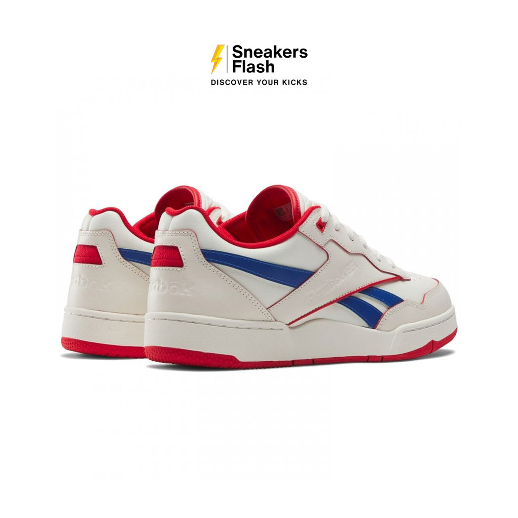 REEBOK Bb 4000 Ii Low Chalk Vector Blue Red Sepatu Sneakers Pria - 100074739 - Size 45