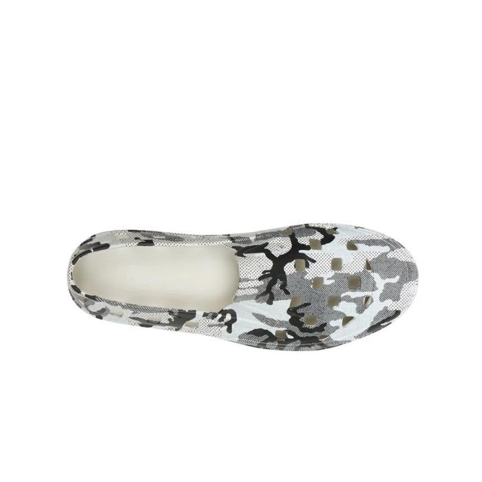 VANS Slip On Arctic Black Marshmallow Sepatu Unisex - VN0A5HF81KP - Size 36.5