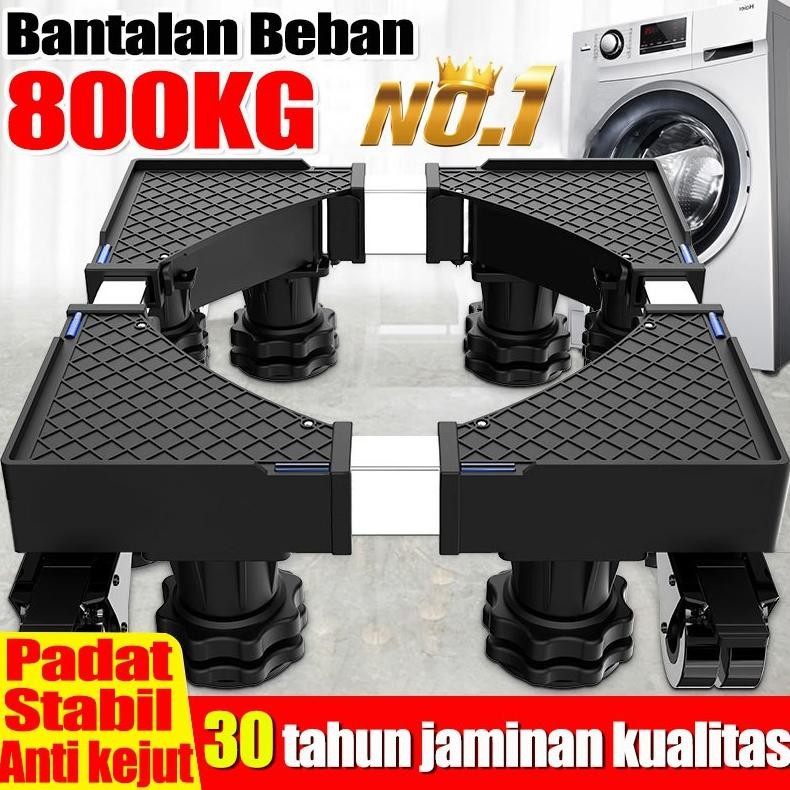 Stav [Cod]Roda Mesin Cuci Alas Mesin Cuci Dan Alas Kulkas Tahan Karat Yang Dapat Disesuaikan,Ket Mes